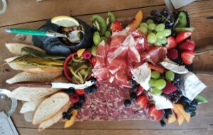 On a private wine tour you might love a great platter